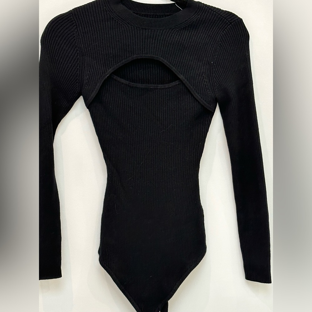 Abercrombie & Fitch Bodysuit with cutout detail